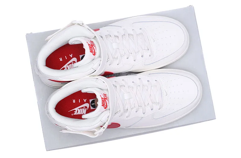 Nike Air Froce Red Tick Mid