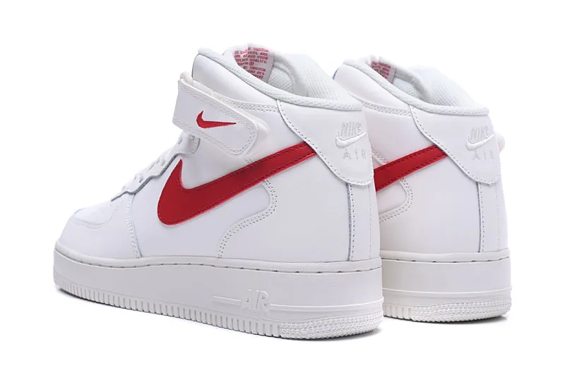 Nike Air Froce Red Tick Mid