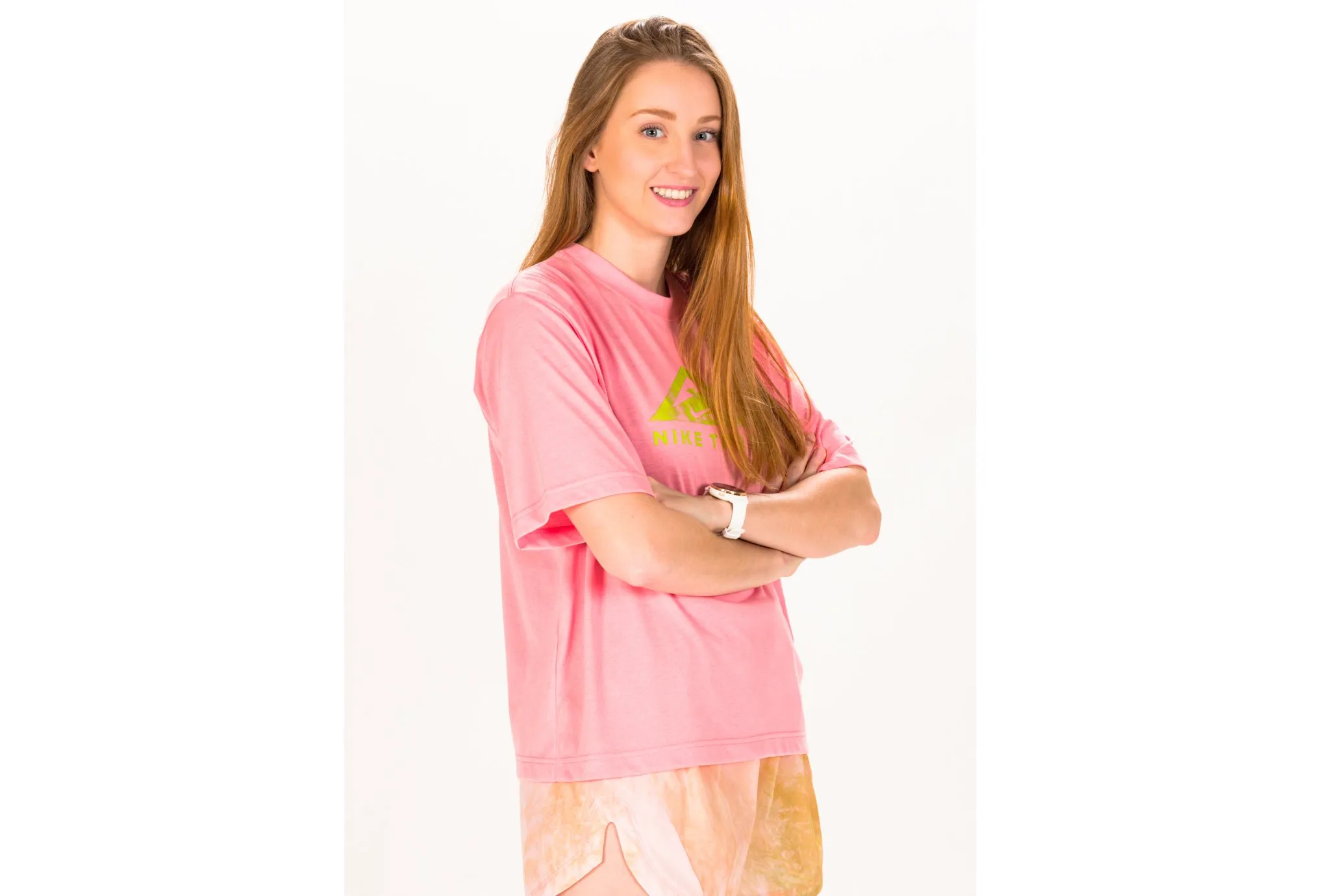 NIKE CAMISETA MANGA CORTA DRIFIT TRAIL
