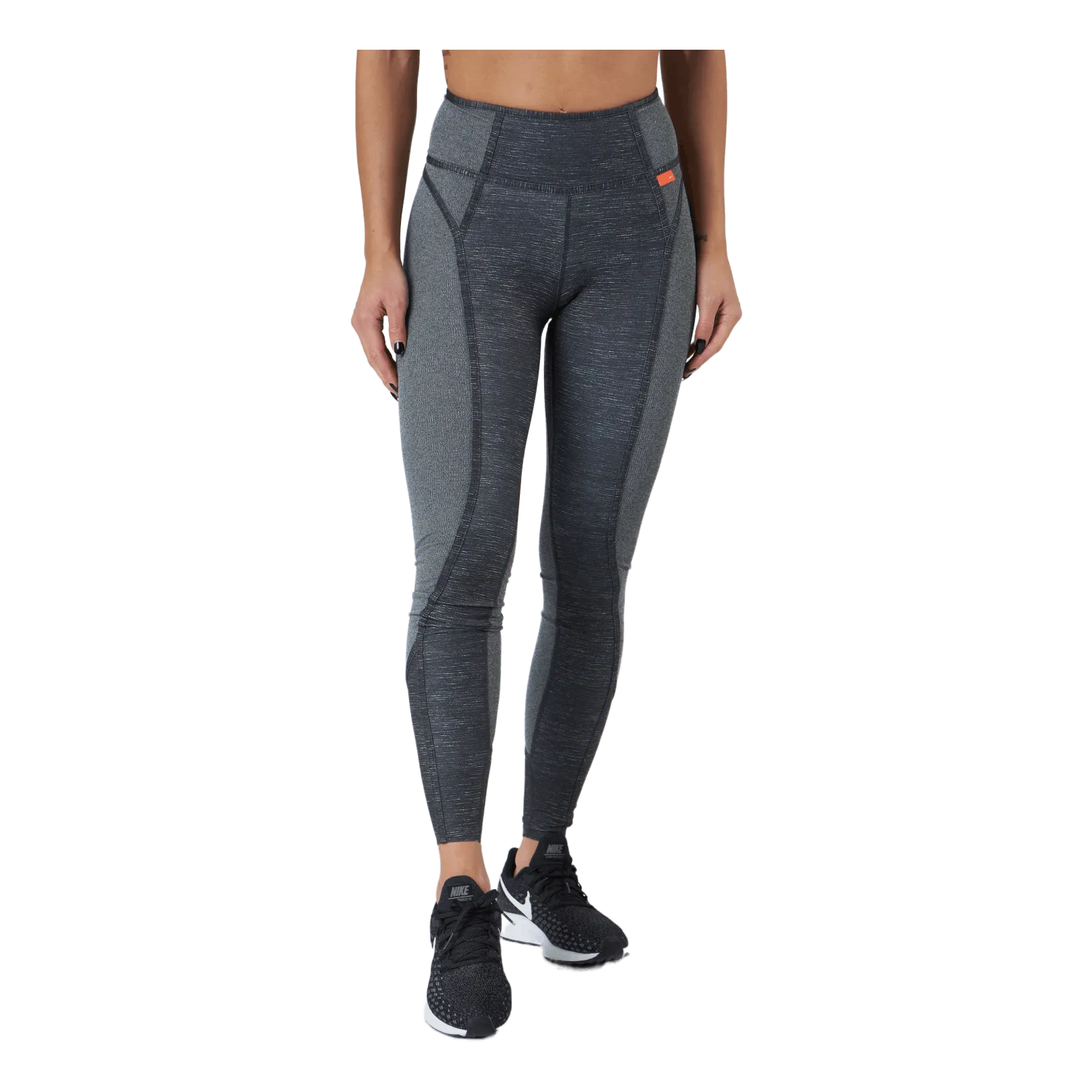 NIKE DRIFIT ONE LUXE WOMEN'S MIDR BLACK/HTR