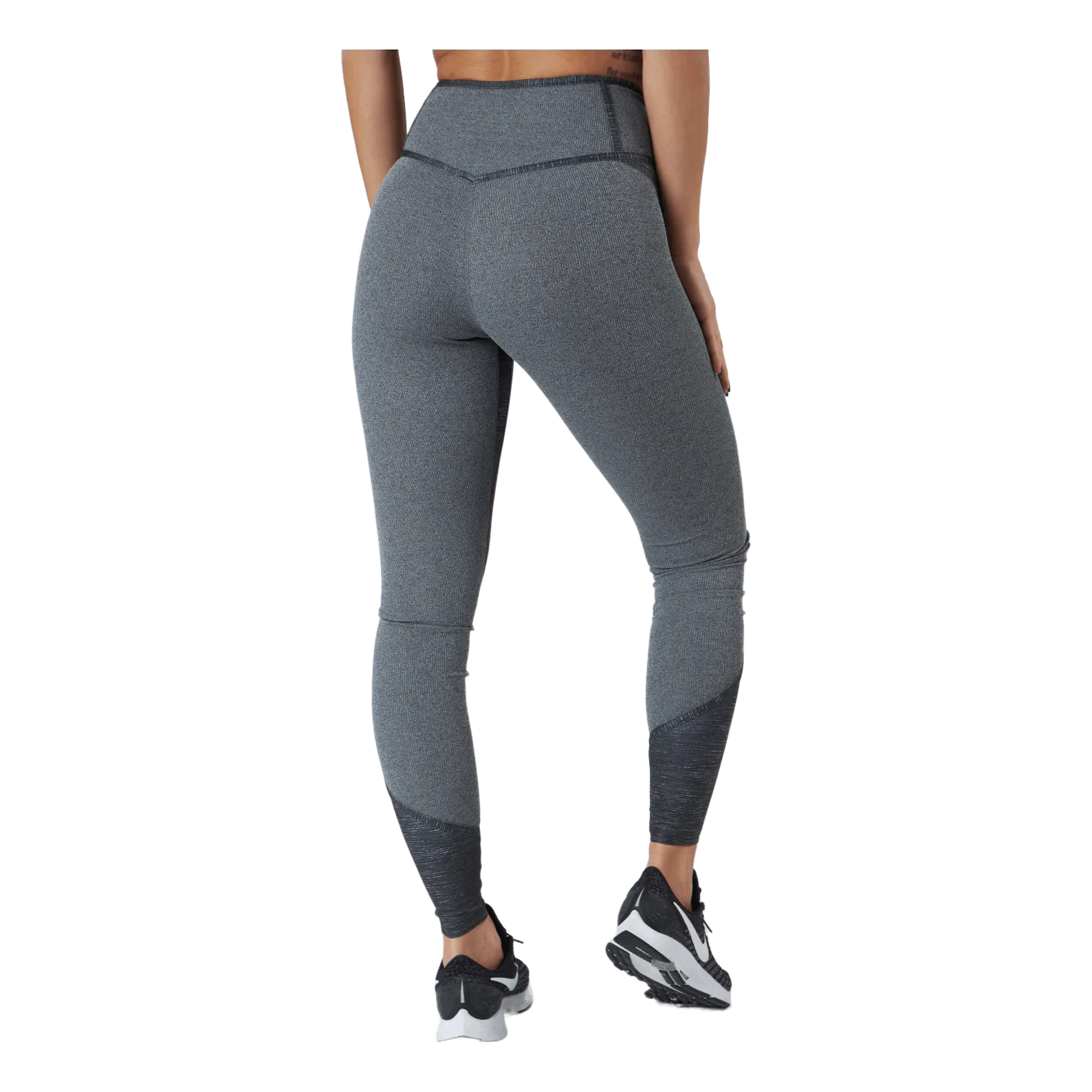 NIKE DRIFIT ONE LUXE WOMEN'S MIDR BLACK/HTR