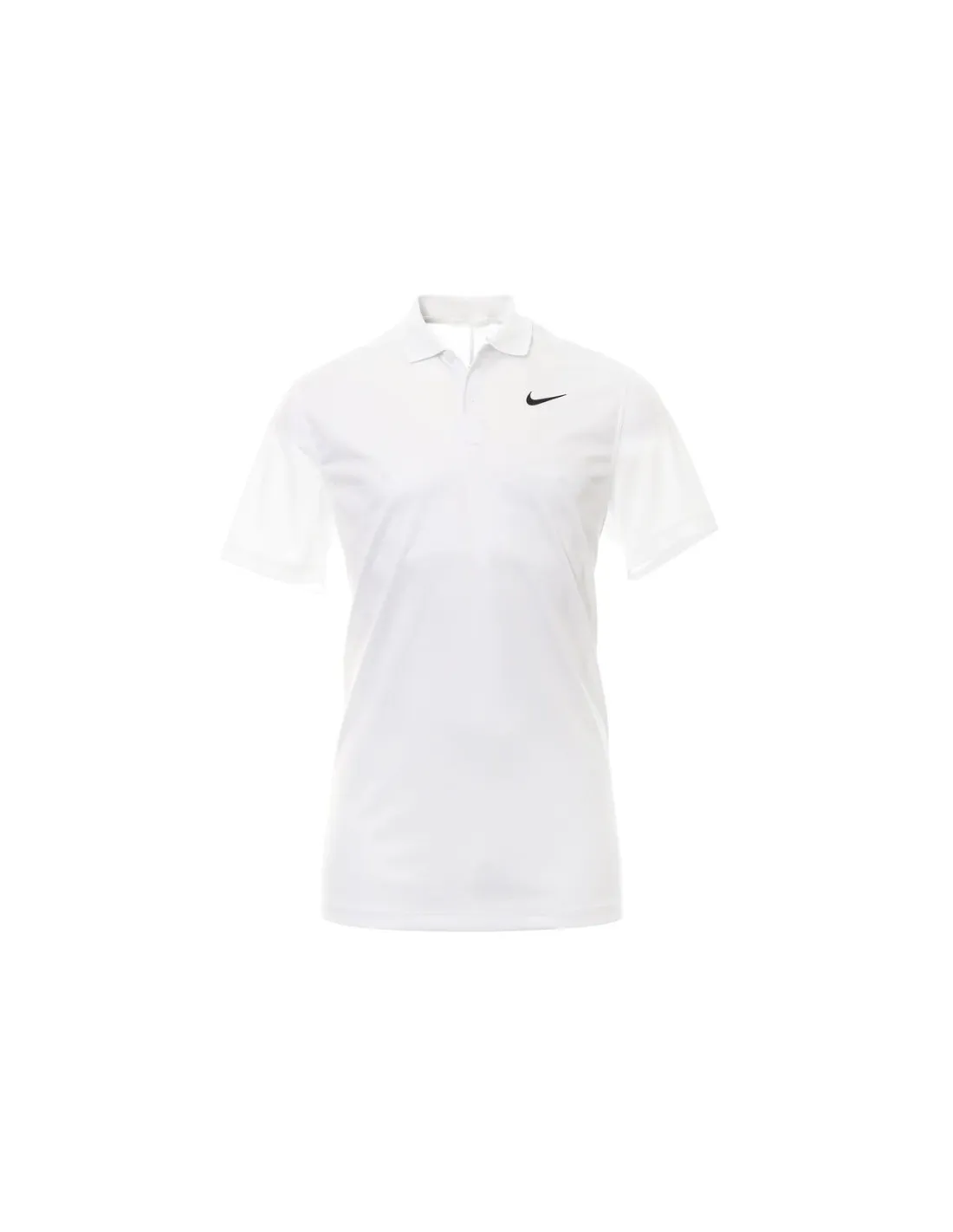 NIKE DRIFIT VICTORY WHITE  POLO HOMBRE