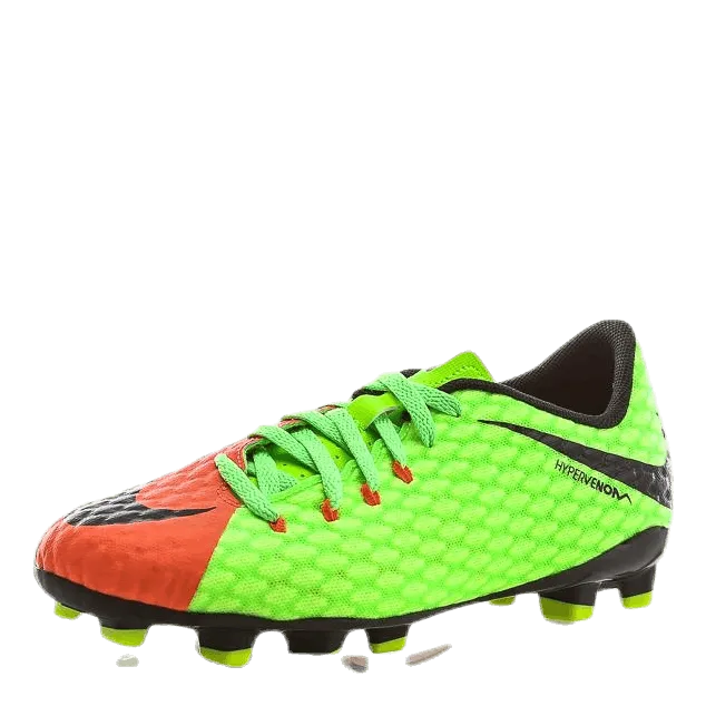Nike Hypervenom Phelon III FG Black/Green/Red