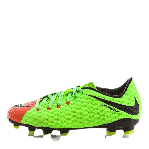 Nike Hypervenom Phelon III FG Black/Green/Red