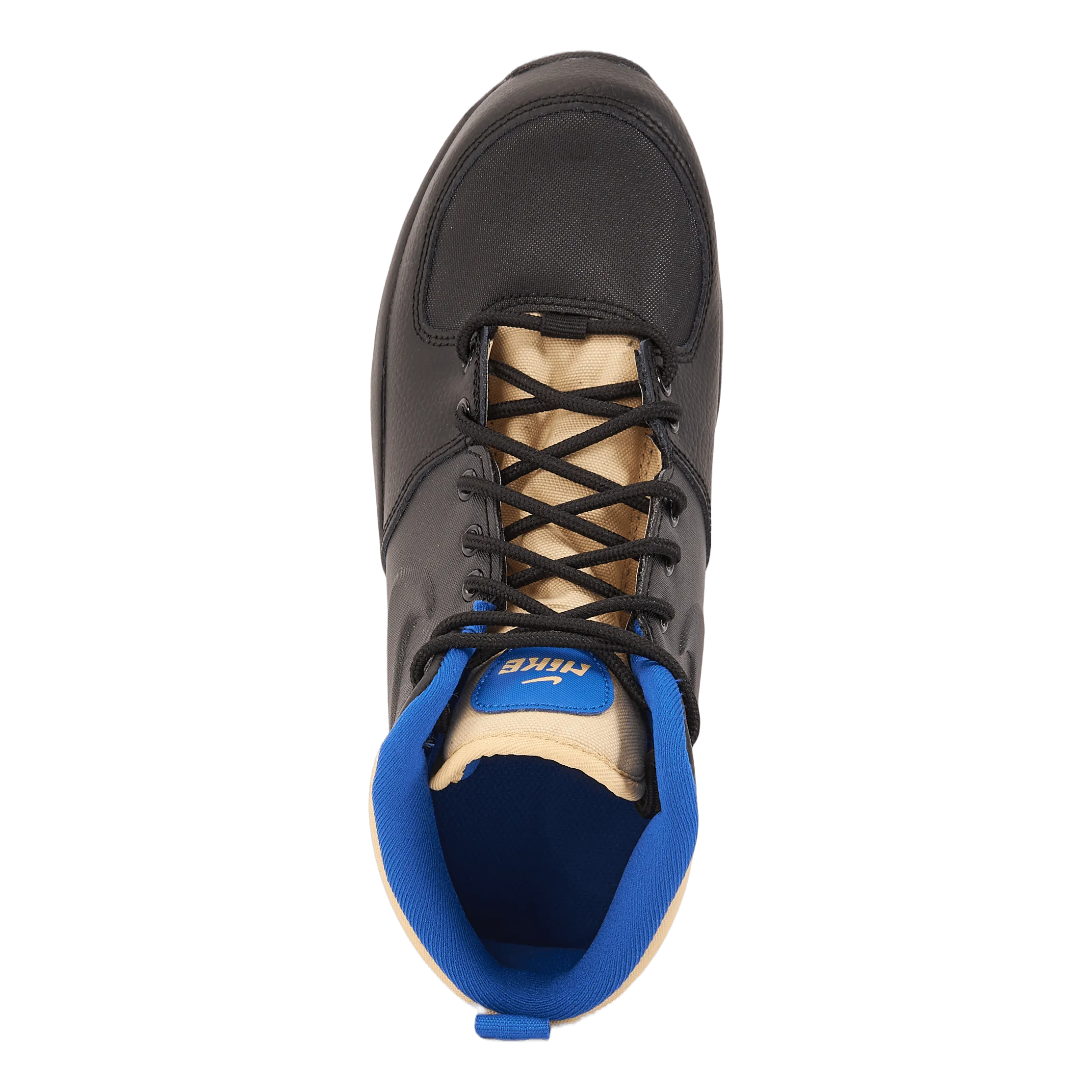 NIKE NIKE MANOA LTR BIG KIDS' BOOTS BLACK/BLACKSESAMEGAME ROYAL
