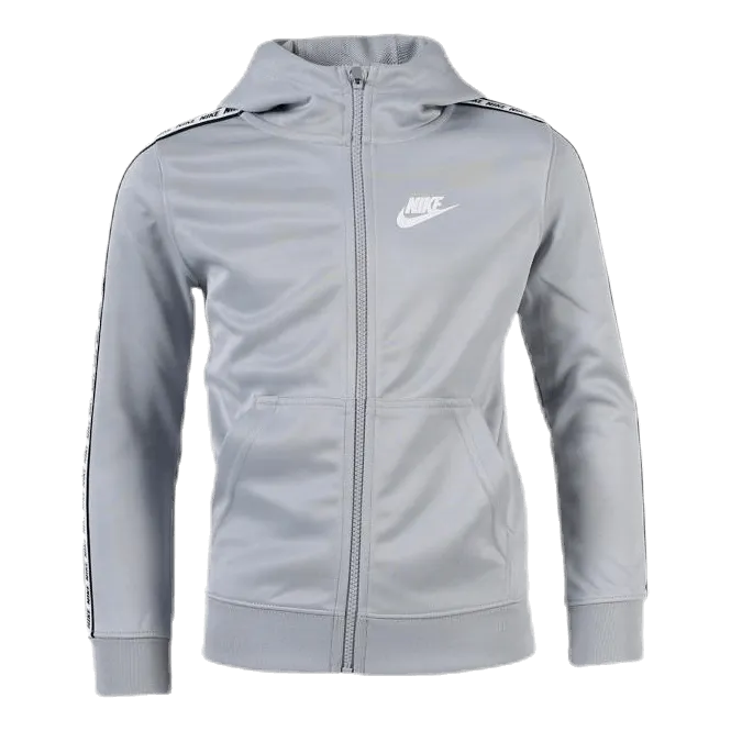 Nike NSW Repeat Poly Hoodie Youth White/Grey