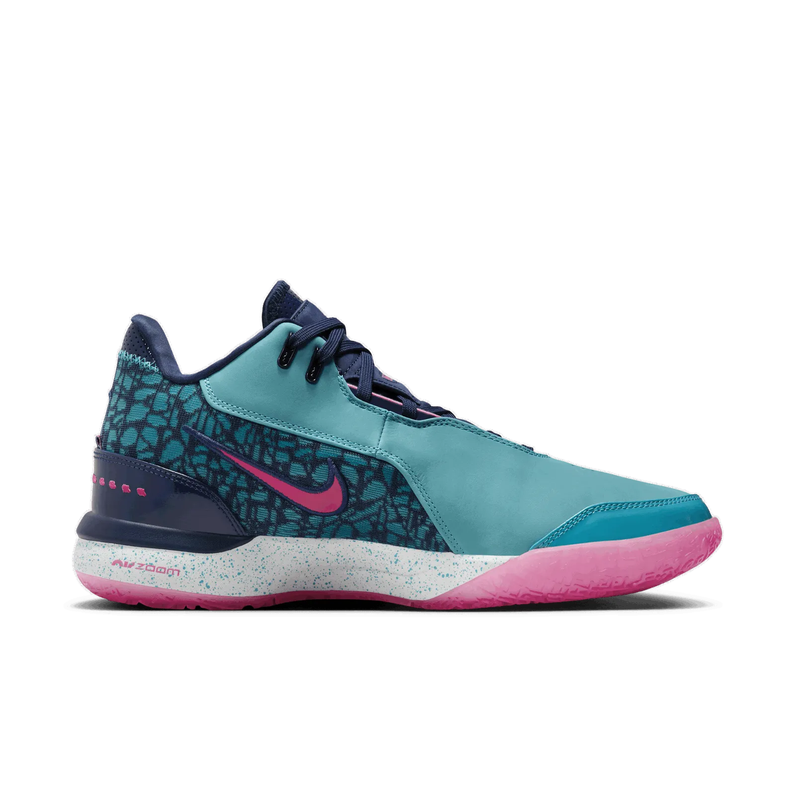 NIKE ZOOM LEBRON NXXT GEN AMPD DIGITAL VICE, DUSTY CACTUS/GREEN STRIKEMIDNIGHT NAVYFIERCE PINKPLAYFUL PINKSAIL