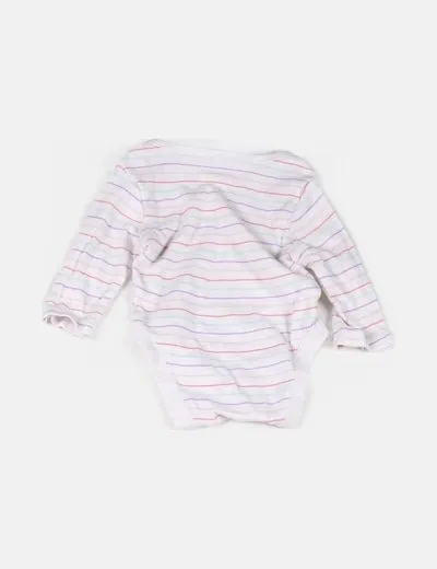 NoName Body blanco estampado rayas multicolor