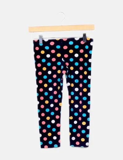 NoName Pantalón terciopelo con lunares