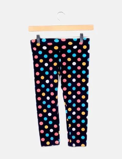 NoName Pantalón terciopelo con lunares