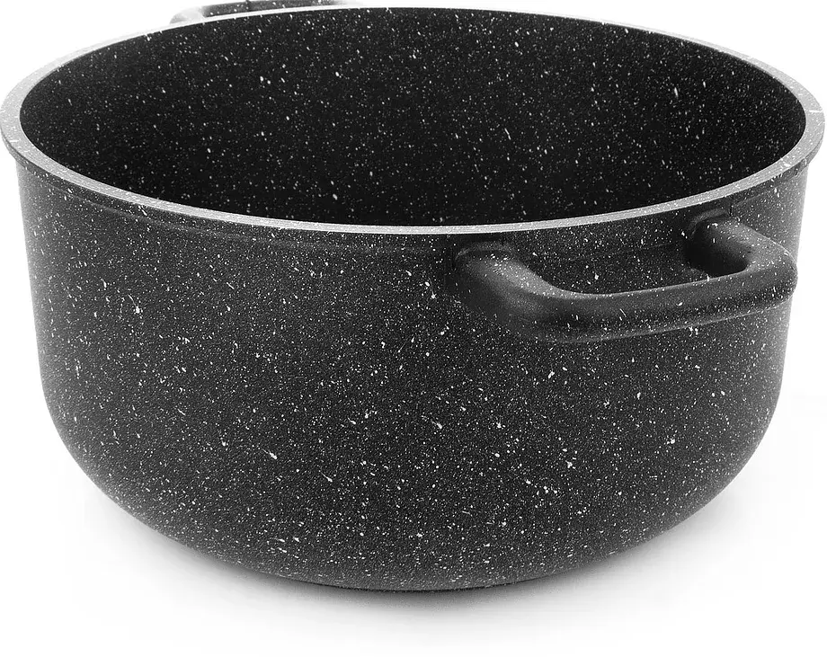 Olla de aluminio con asas línea Hard Cook 24cm
