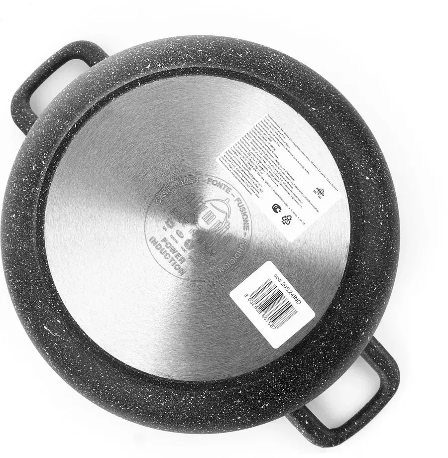 Olla de aluminio con asas línea Hard Cook 24cm