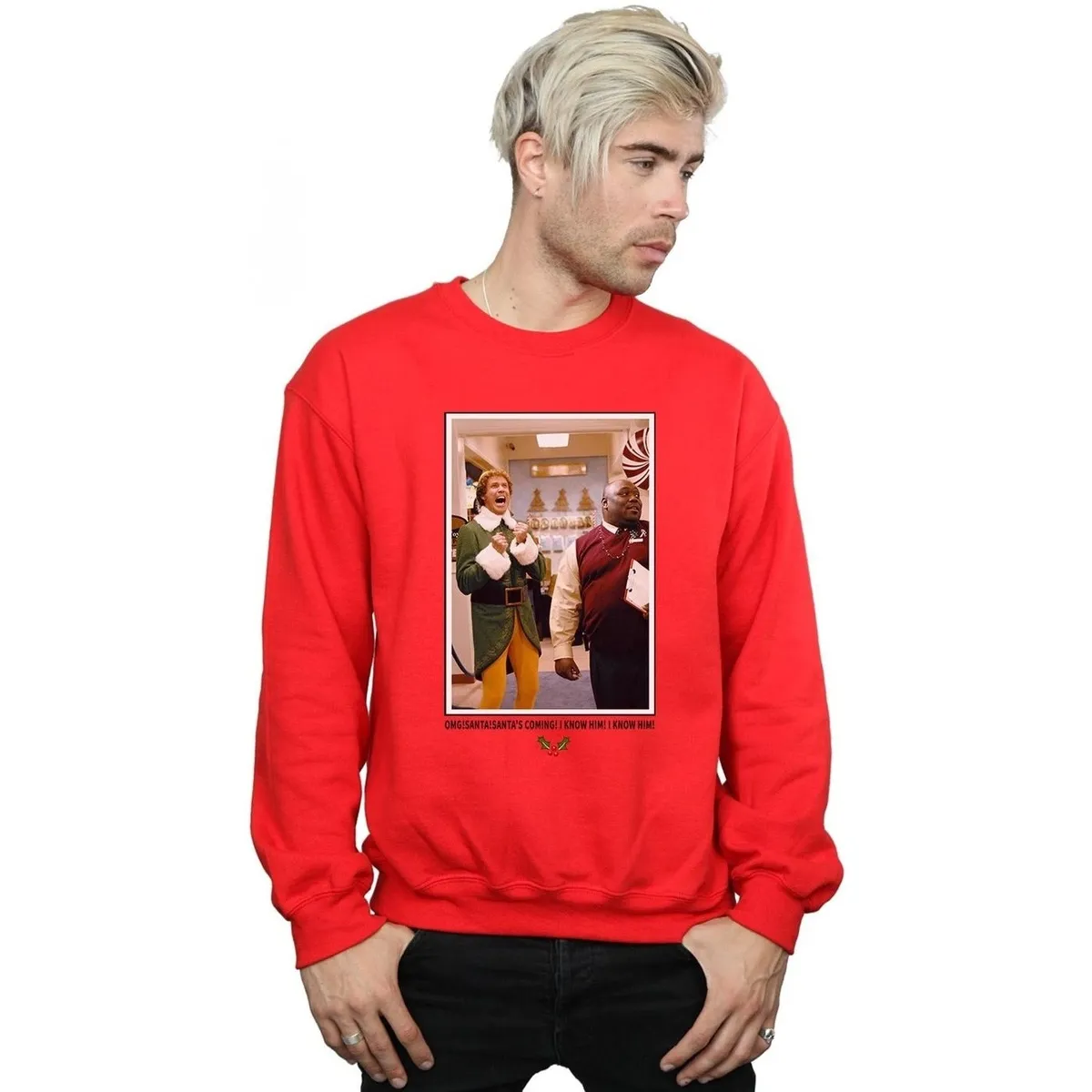 OMG Santa Photo