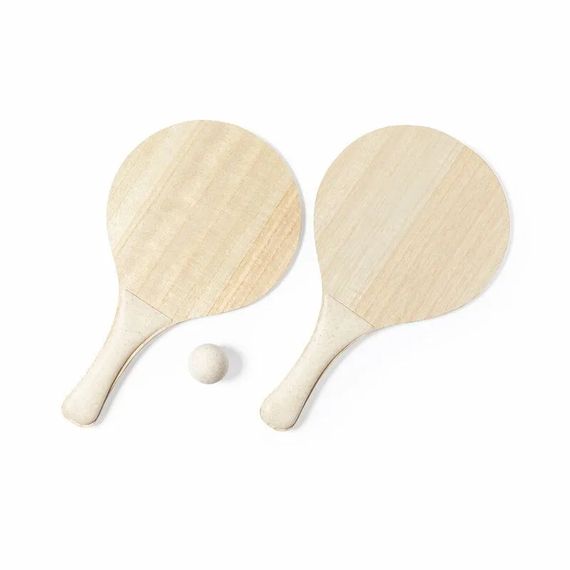 Palas Playa Pecter 3 Juegos. Funda Algodón