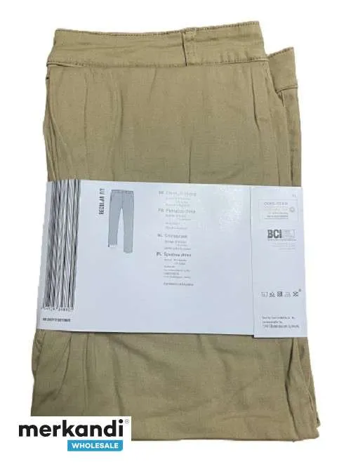 Pantalones de hombre rectos para el ocio y la primavera