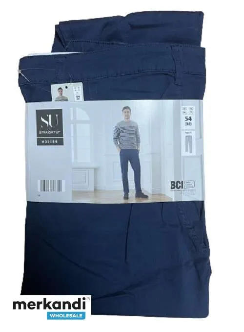 Pantalones de hombre rectos para el ocio y la primavera