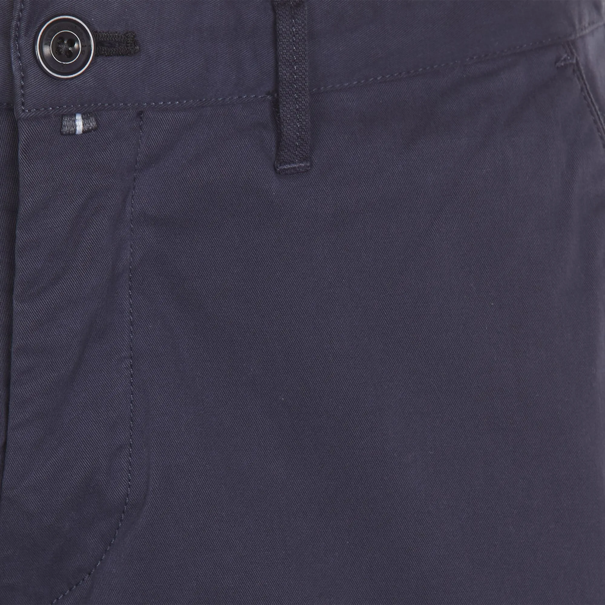 Pantalón chino slim de algodón elástico en azul