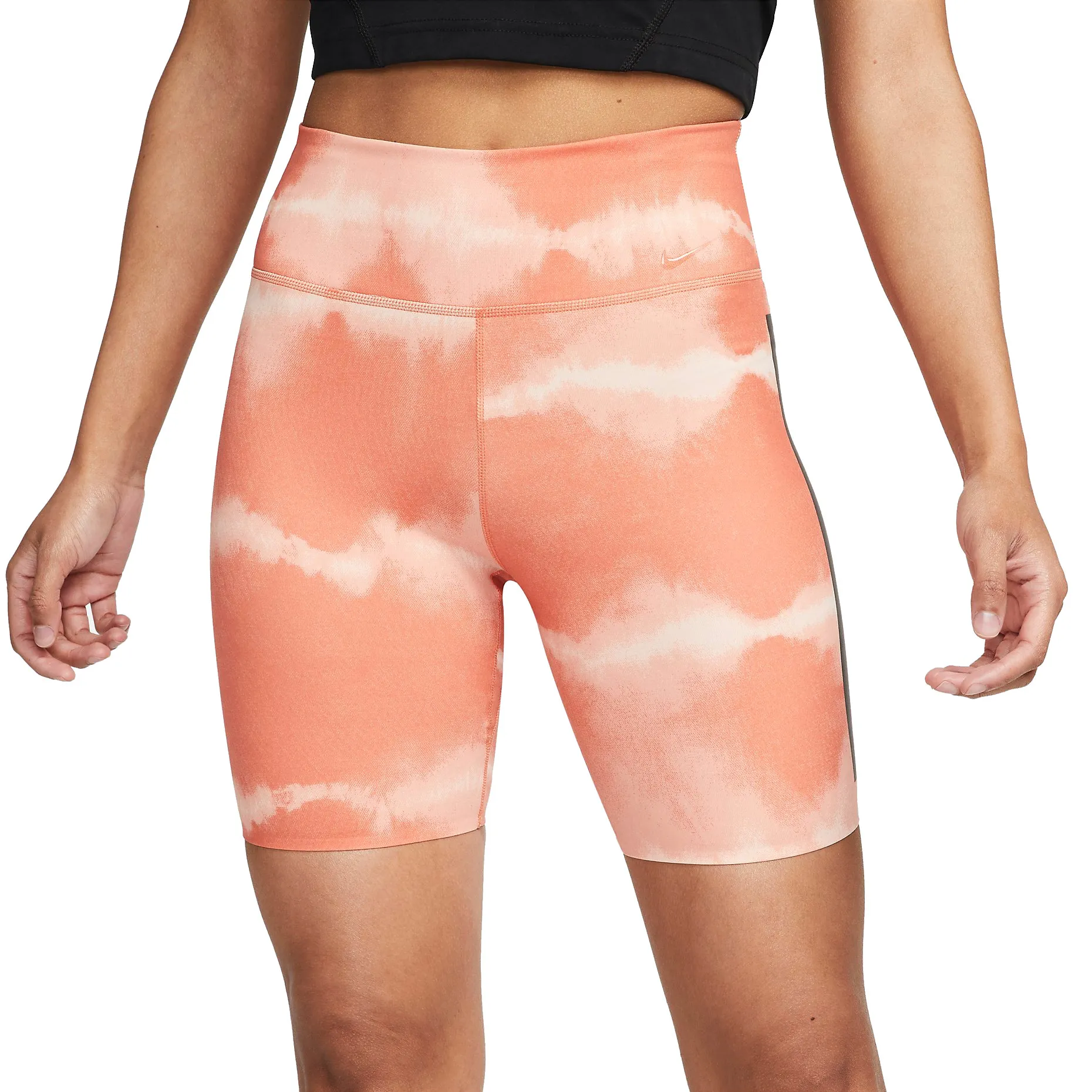 Pantalón corto Nike W NK ONE LUXE DF MR 7IN ST AOP