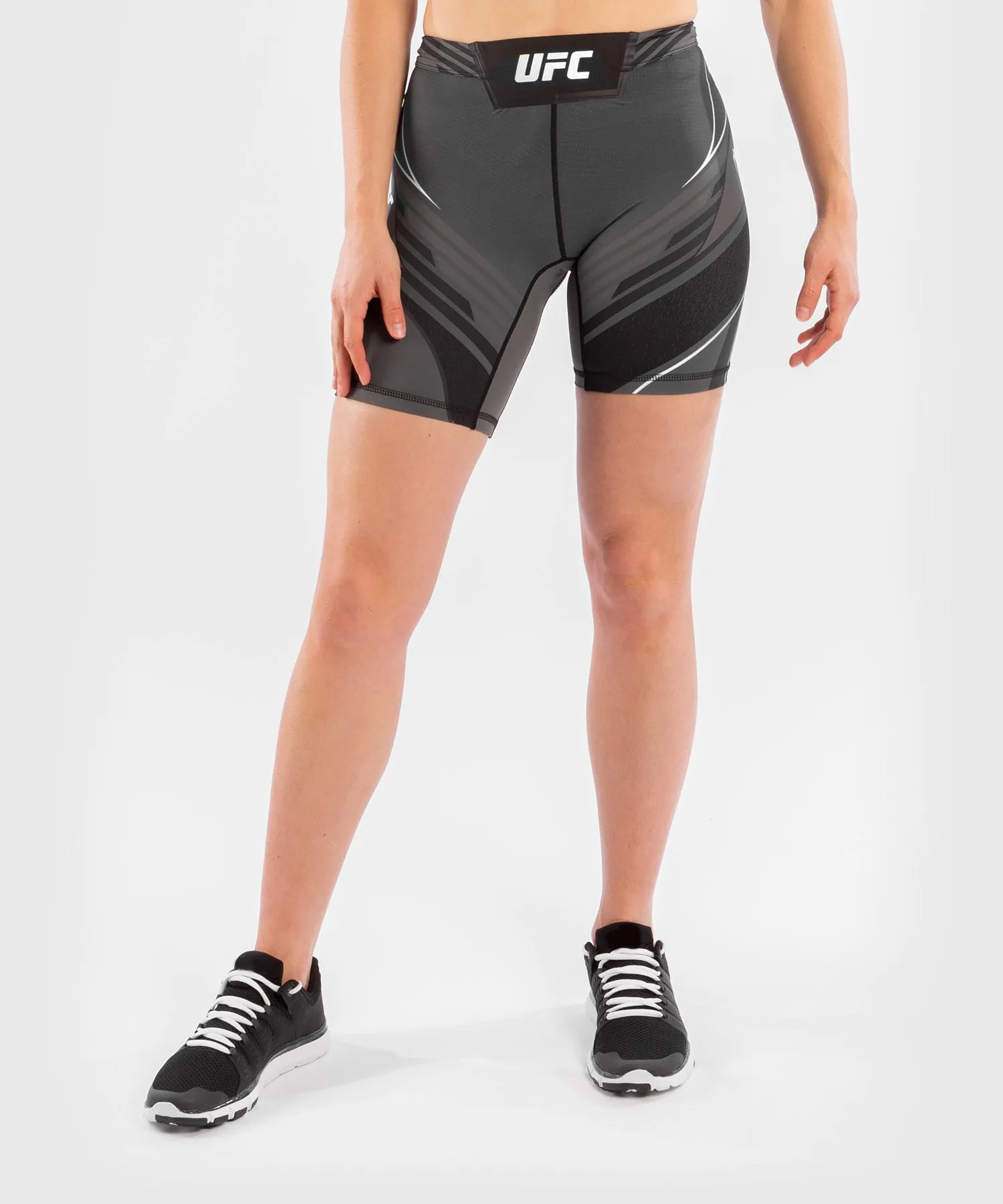PANTALóN DE VALE TUDO PARA MUJER UFC VENUM AUTHENTIC FIGHT NIGHT – MODELO LARGO  NEGRO