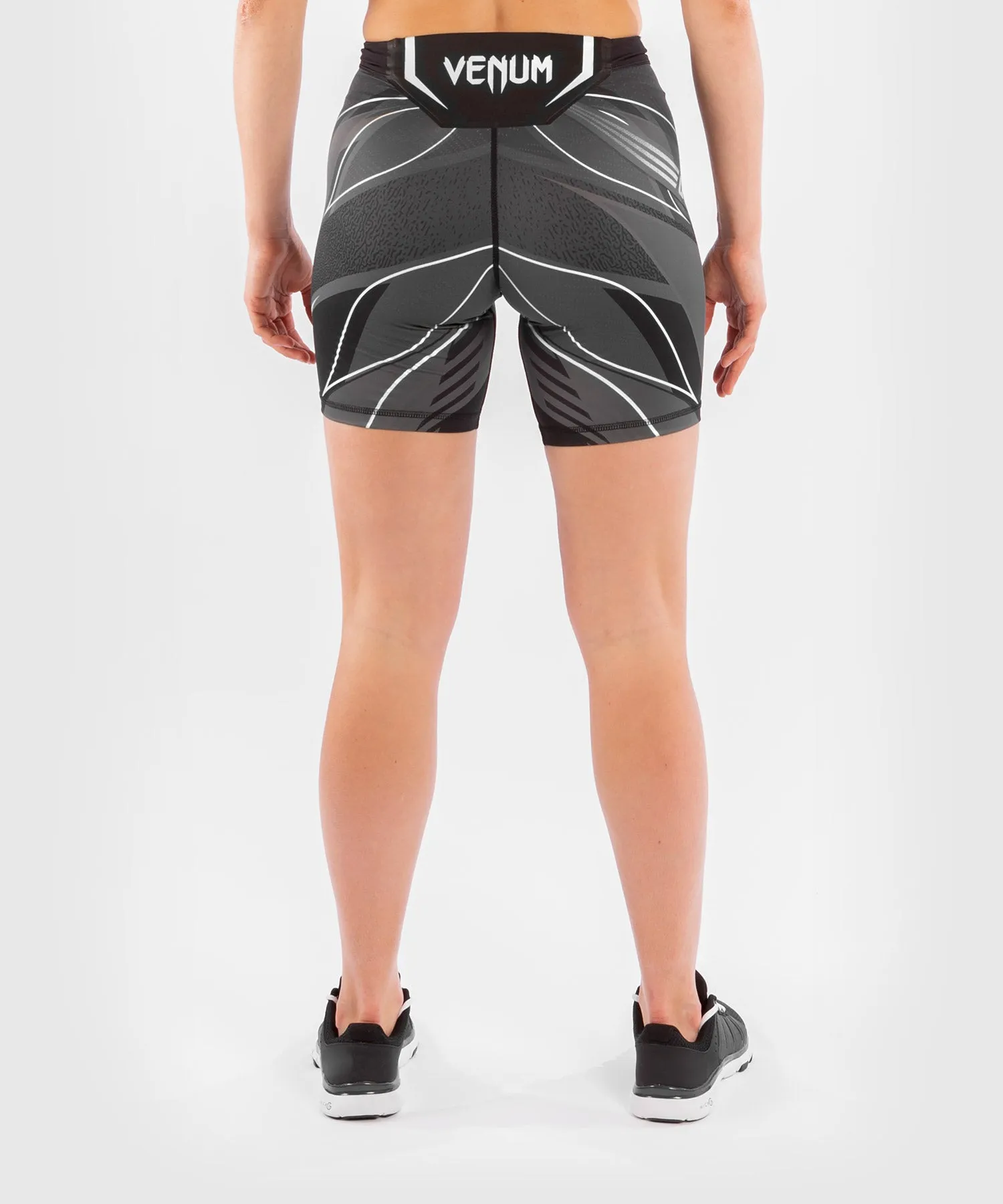 PANTALóN DE VALE TUDO PARA MUJER UFC VENUM AUTHENTIC FIGHT NIGHT – MODELO LARGO  NEGRO