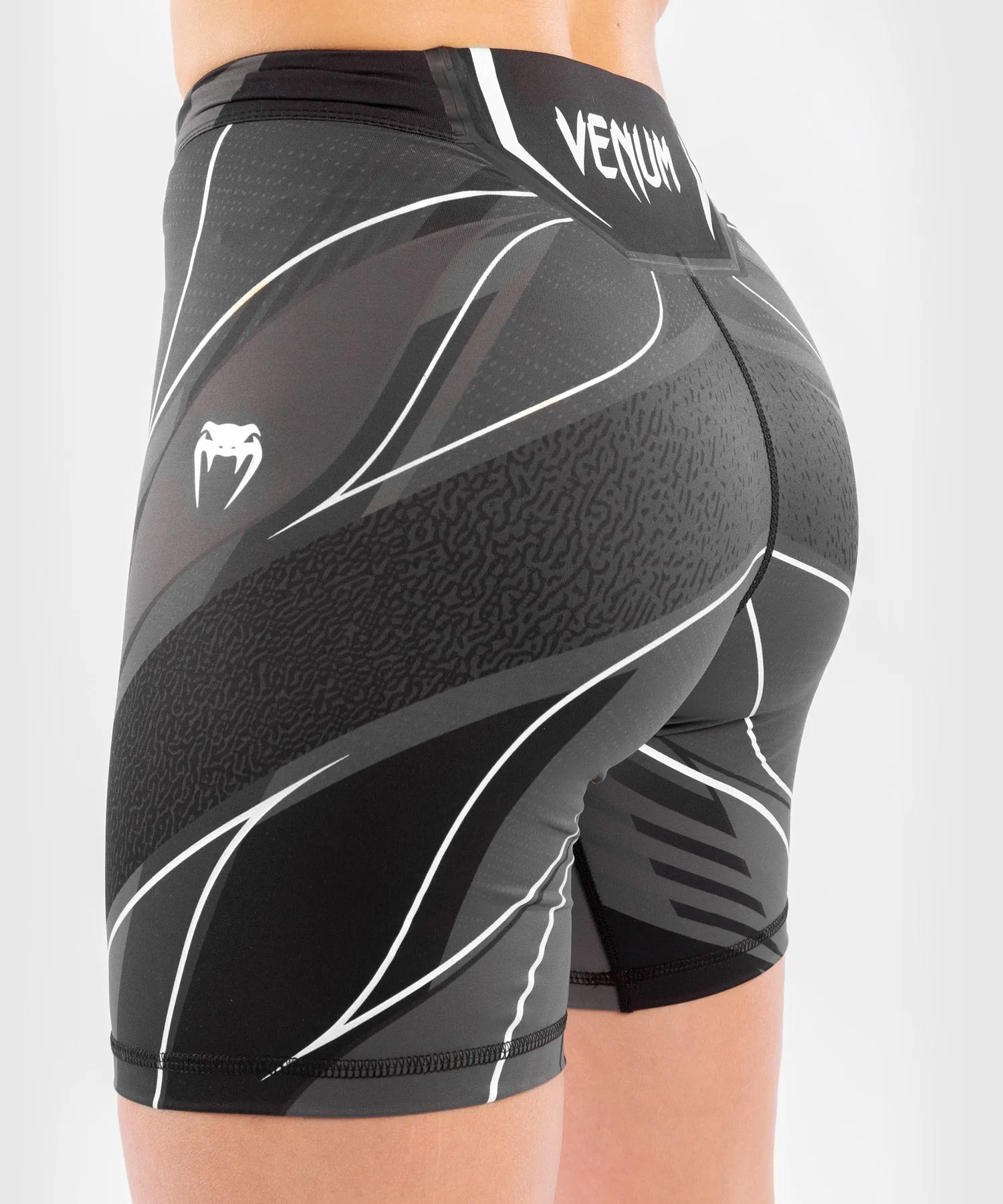 PANTALóN DE VALE TUDO PARA MUJER UFC VENUM AUTHENTIC FIGHT NIGHT – MODELO LARGO  NEGRO