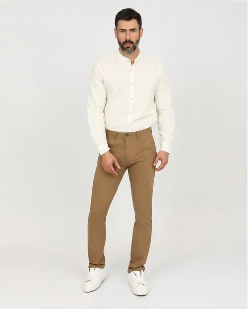 Pantalón Hombre Nikolas Core Beige Latte