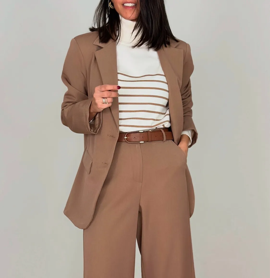 Pantalón Sastre Camel
