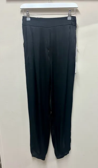 Pantalón Satén Negro