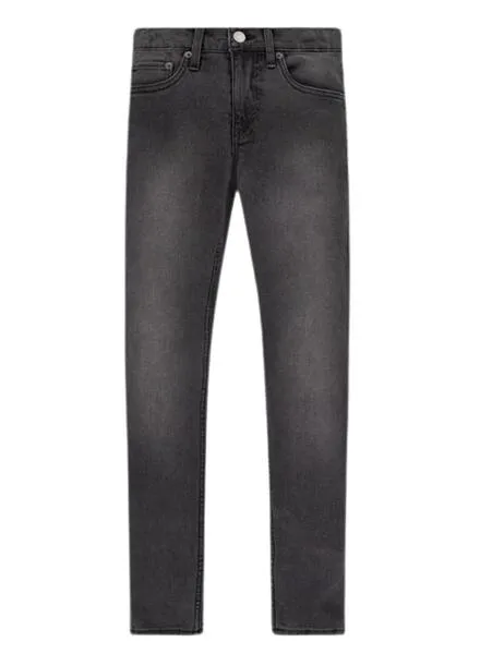 Pantalón Vaquero Levis 510 Skinny Gris Para Niño