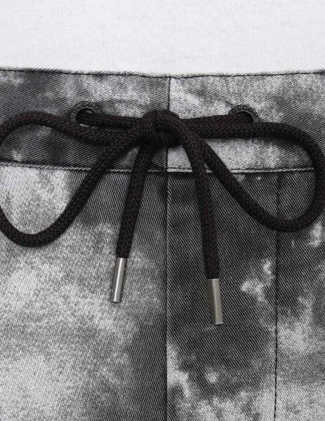 PANTALóN VOLCOM ASPHALT BEACH EW  BLACK WHITE