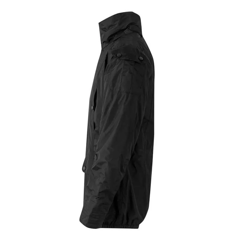 PARKA IMPERMEABLE MULTIBOLSILLOS NEGRA  VELILLA