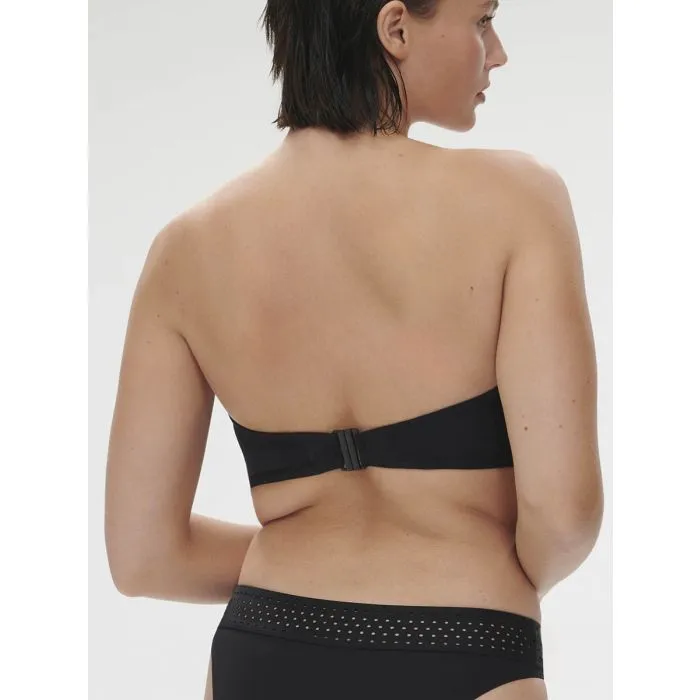 Parte de arriba Bikini Simone Perele Hoya Bandeau con aros 1EAB31 Negro