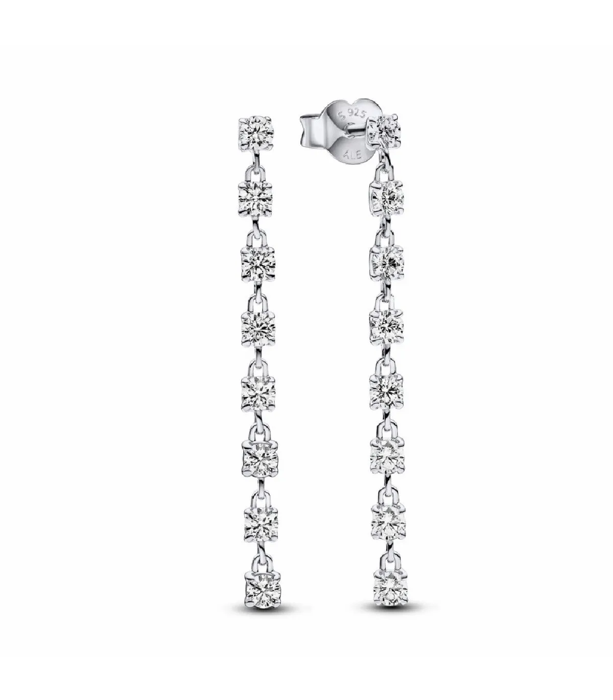 PENDIENTES PANDORA COLGANTES CON OCHO PIEDRAS BRILLANTES  293159C01