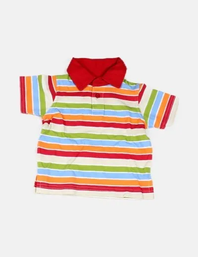 Pick Ouic Polo multicolor estampado rayas
