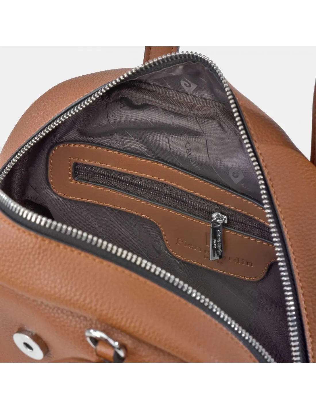PIERRE CARDIN Bolso de mano Bowling mini para mujer símil piel