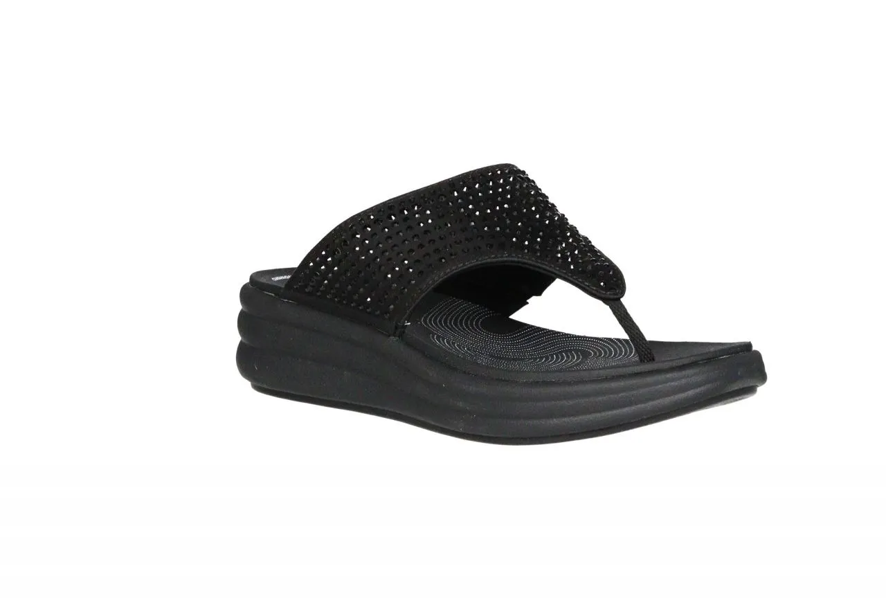 Pinky Dedo Negro Brillantes Piso Goma Negro