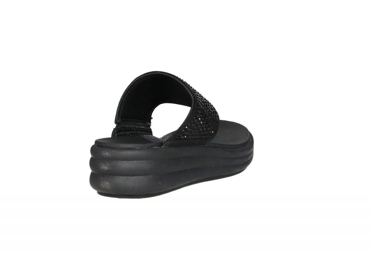 Pinky Dedo Negro Brillantes Piso Goma Negro