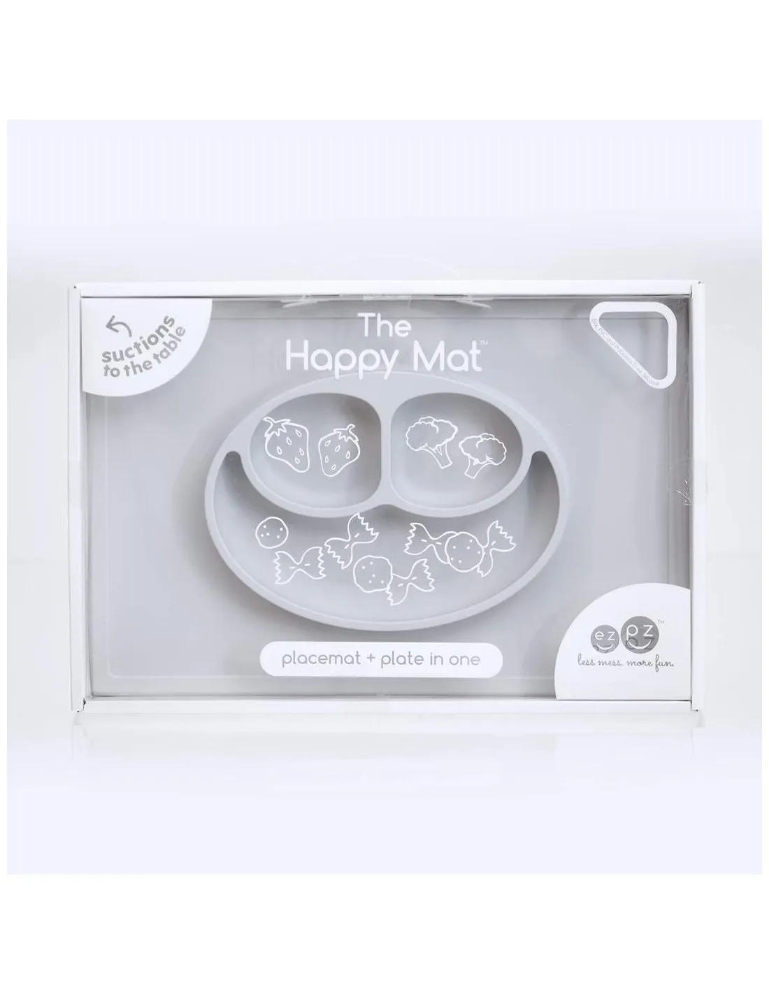 PLATO SILICONA HAPPY MAT 24+ EZPZ