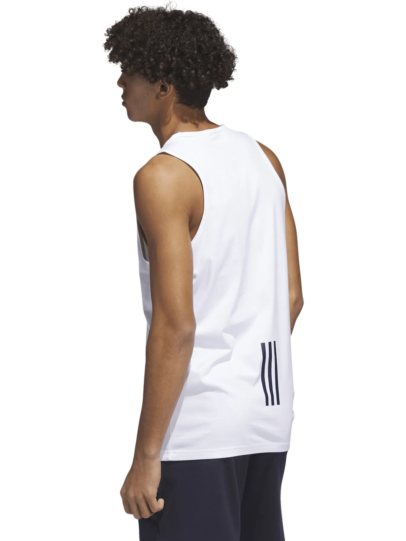 Playera Adidas Sportswear Blanco Para Hombre