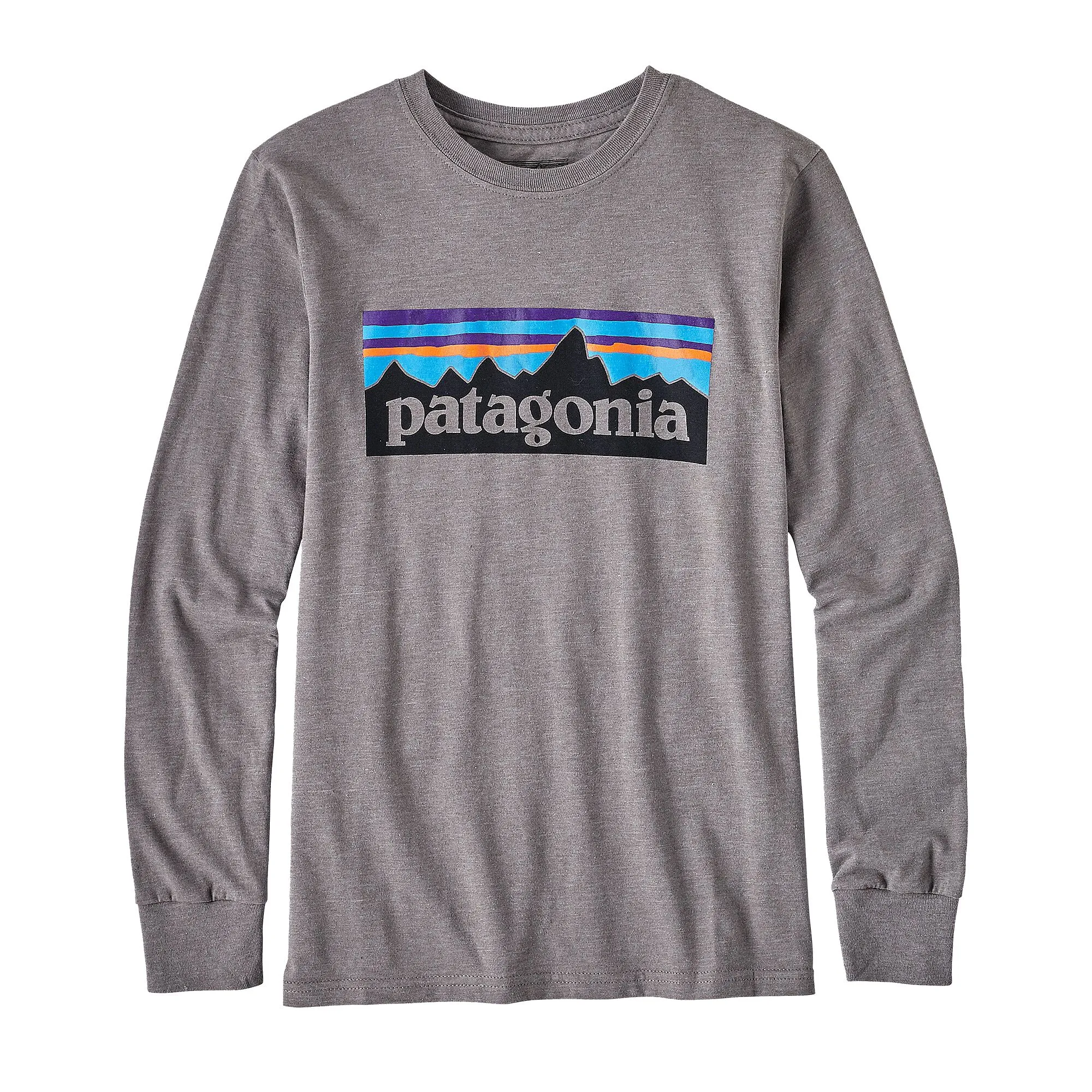 POLERA NIñO L/S P6 LOGO COTTON/POLY TSHIRT  USADO (BUENA)