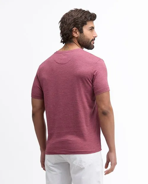 Polo Hombre Noriega Guinda Taw Poly