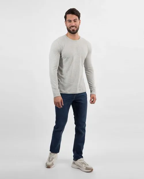 Polo Hombre Pepe Core Gris Fit Poly