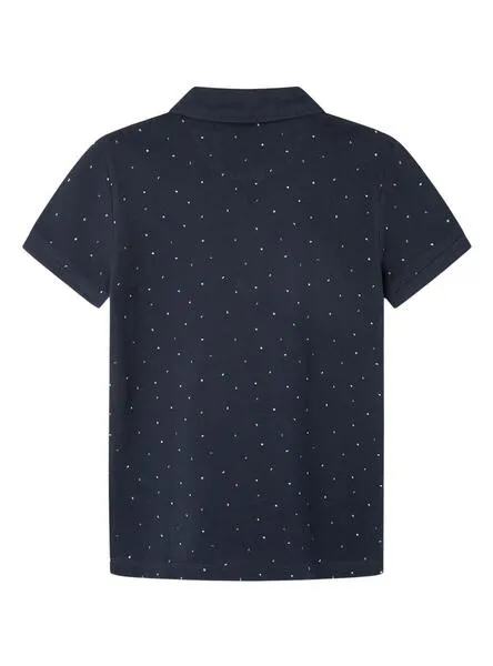 Polo Pepe Jeans Umer Azul Marino Para Niño