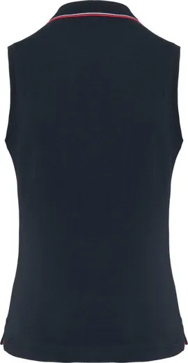 Polo sin mangas para mujer