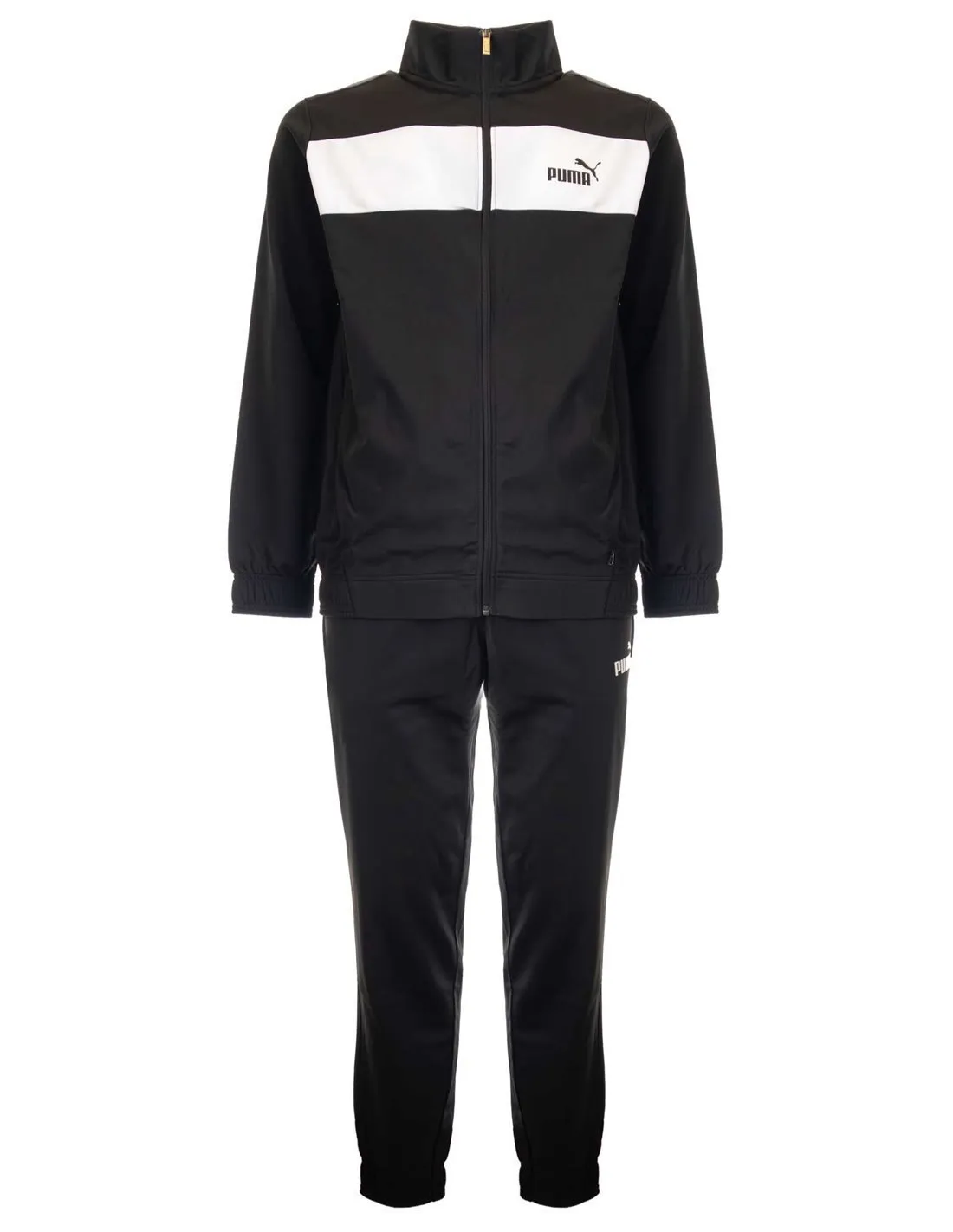 PUMA  CHáNDAL NEGRO Y BLANCO POLY SUIT 677427 01 HOMBRE