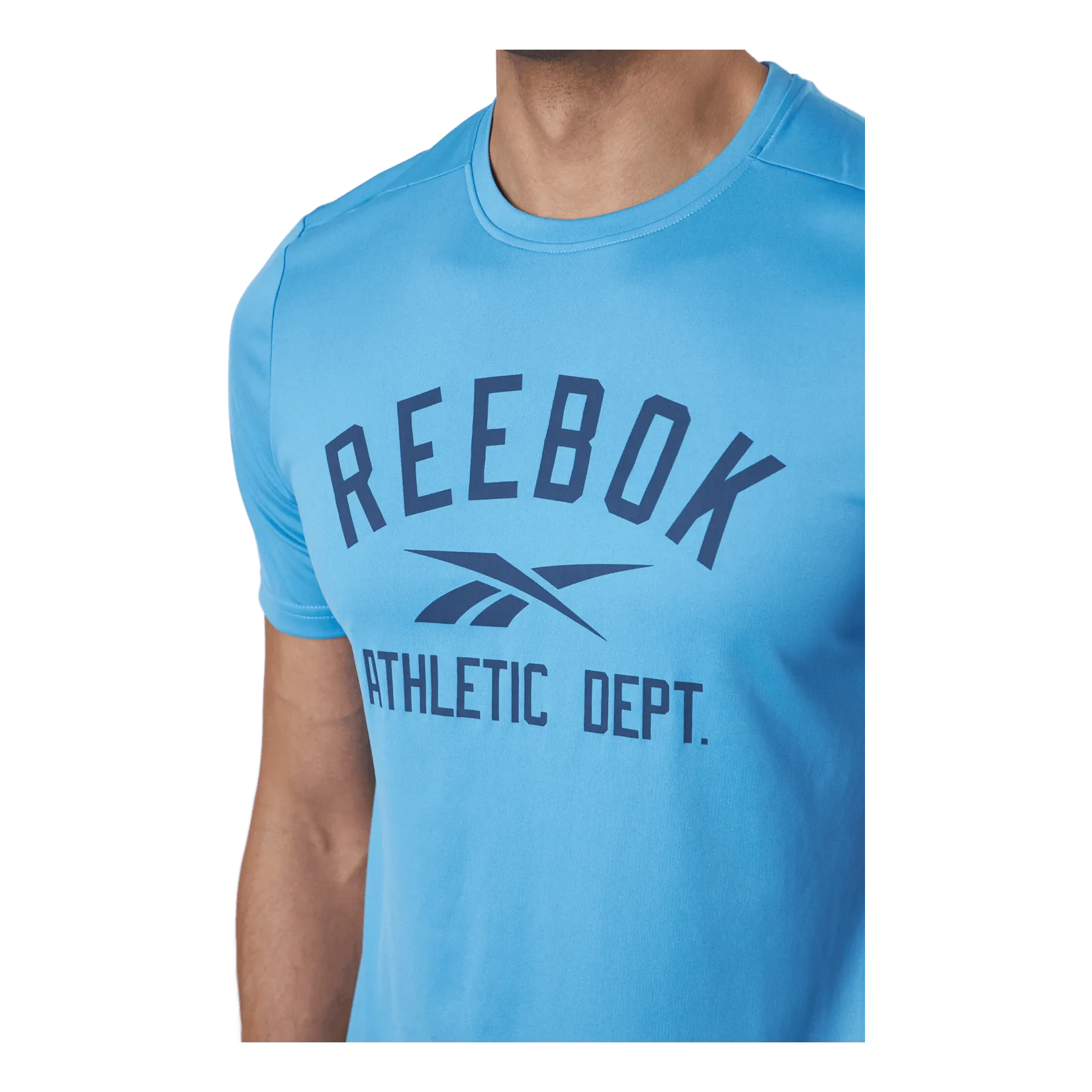 Reebok Wor Poly Graphic Ss Tee Essblu