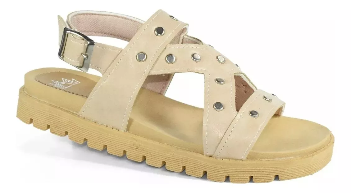 Sandalia Mujer Baja Comoda Diario Moda Primavera Coure 984