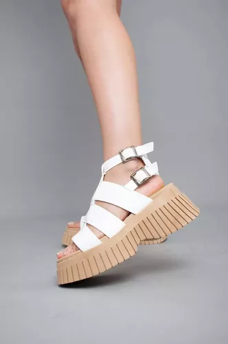 SANDALIAS PLATAFORMA ALTA CóMODA LIVIANA MODA VERANO ART830