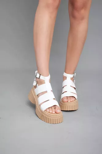 SANDALIAS PLATAFORMA ALTA CóMODA LIVIANA MODA VERANO ART830