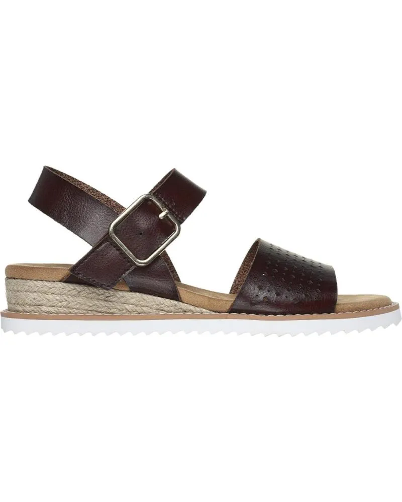 Sandalias SKECHERS  de Mujer SANDALIAS MUJER BOBS DESERT KISS COLOR MARRON  CHOC